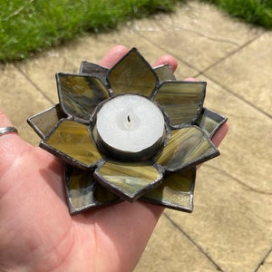 Lotus Flower Tealight Candleholder
