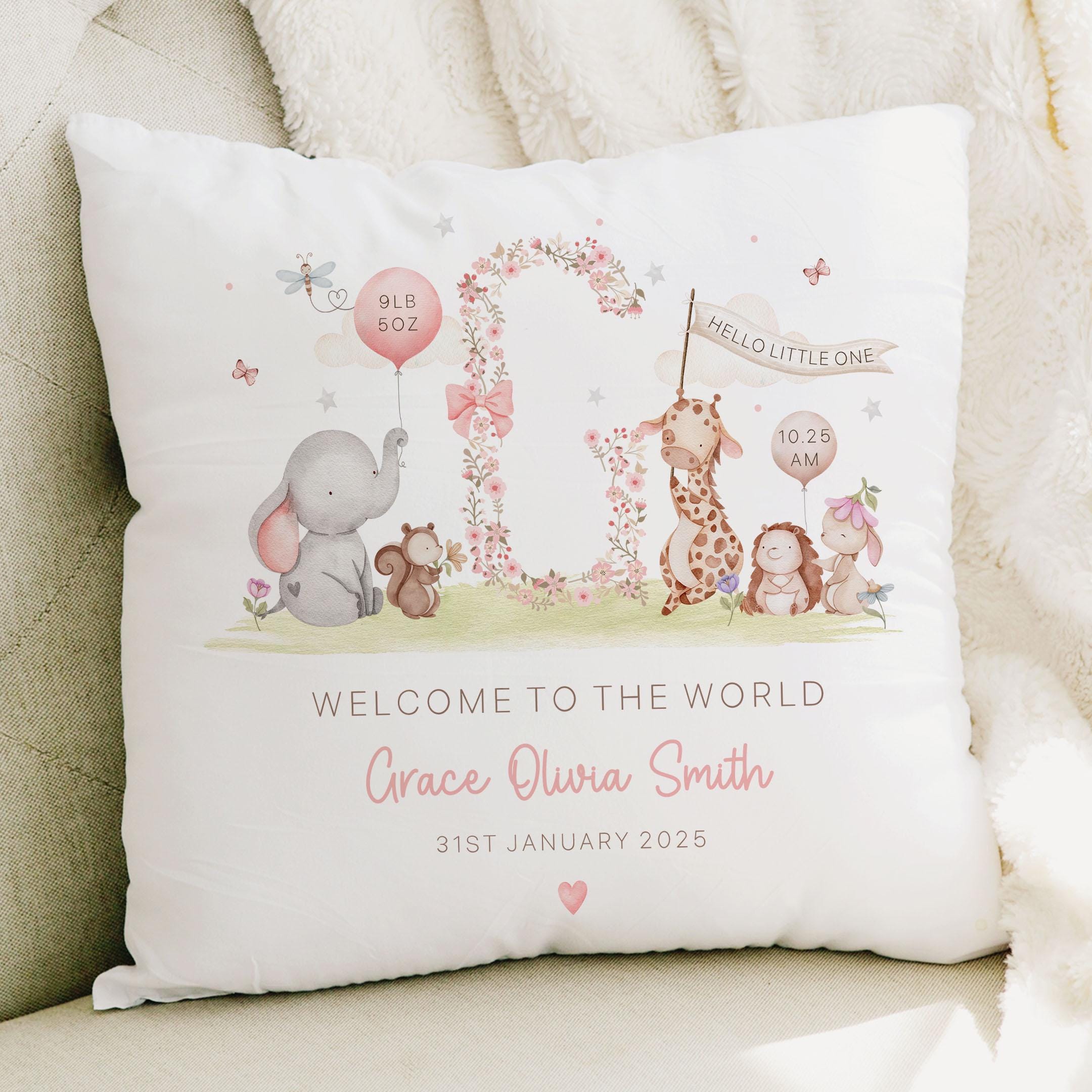 Personalized Baby Pillow UK