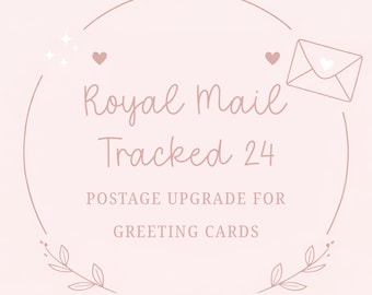 Tracked 24 Postage Upgrade for Cards