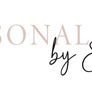 May include: Personalized by Emma, a handwritten logo with a pink and white text overlay.