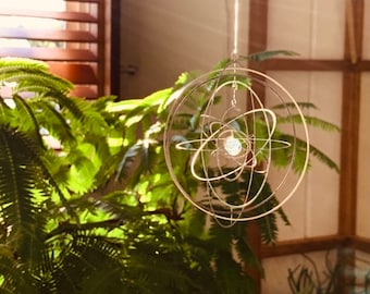 Celestial Globe Mobile (Type B) Japanese handmade miniature small piece craft