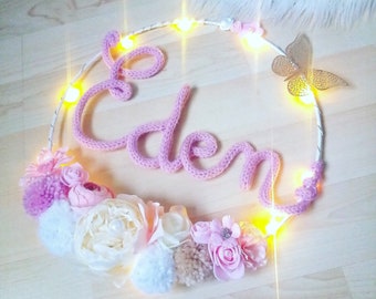 Decoration Murale Enfant Tricotin Prenom Jujuhat By Lesreveslouise Decoration Murale Enfant Tricotin Prenom Jujuhat By Lesreveslouise