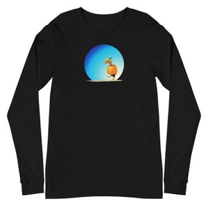 Odd Duck in a Pumpkin (Long Sleeve T-shirt)