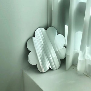Specchio di sicurezza a forma di fiore per bambini / SOLO SPECCHIO!! / Specchio decorativo da parete / Specchio acrilico / Specchio da parete / Specchio da tavolo