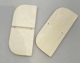 Small Support Pieces for Panels / Wooden stand / Montessori Room Divider Accessory / Kids bed headboard / multi functional furniture
