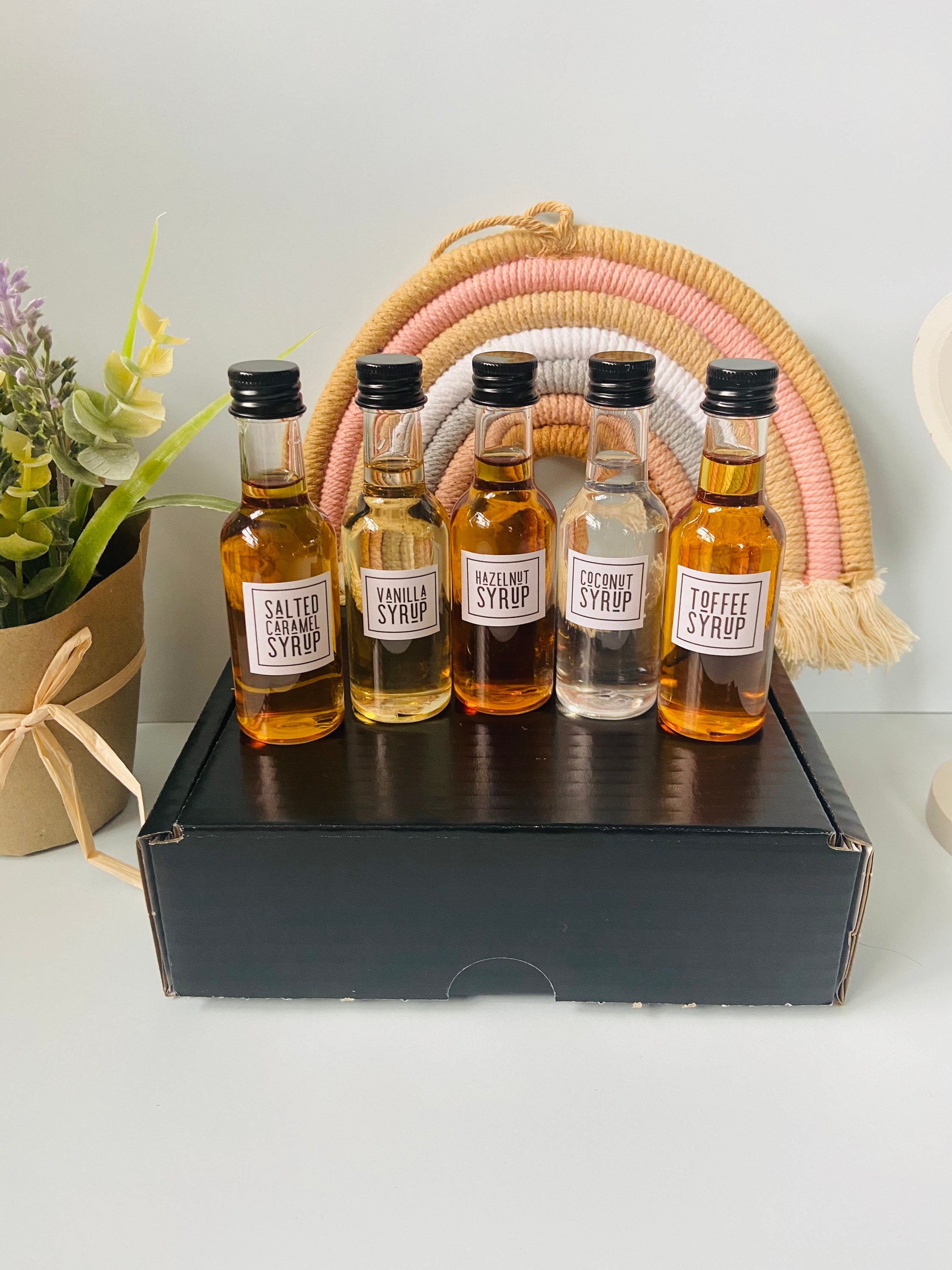 Coffee Syrup Gift Set Iced Coffee Gift Cocktail Gift Etsy UK