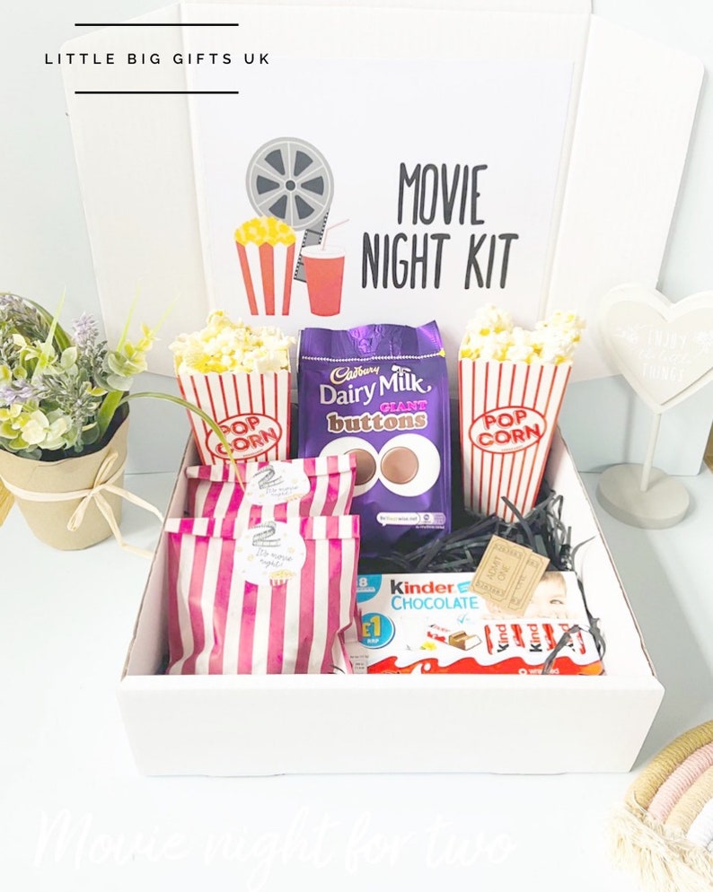 Movie Night Hamper | Movie Night Kit | Date Night Kit | Housewarming Gift | Date Night Kit