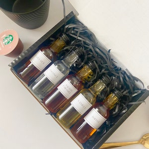 Coffee Syrup Gift Set | Iced Coffee Gift | Cocktail Gift | Flavoured Coffee Gift | Coffee Lovers Gift |