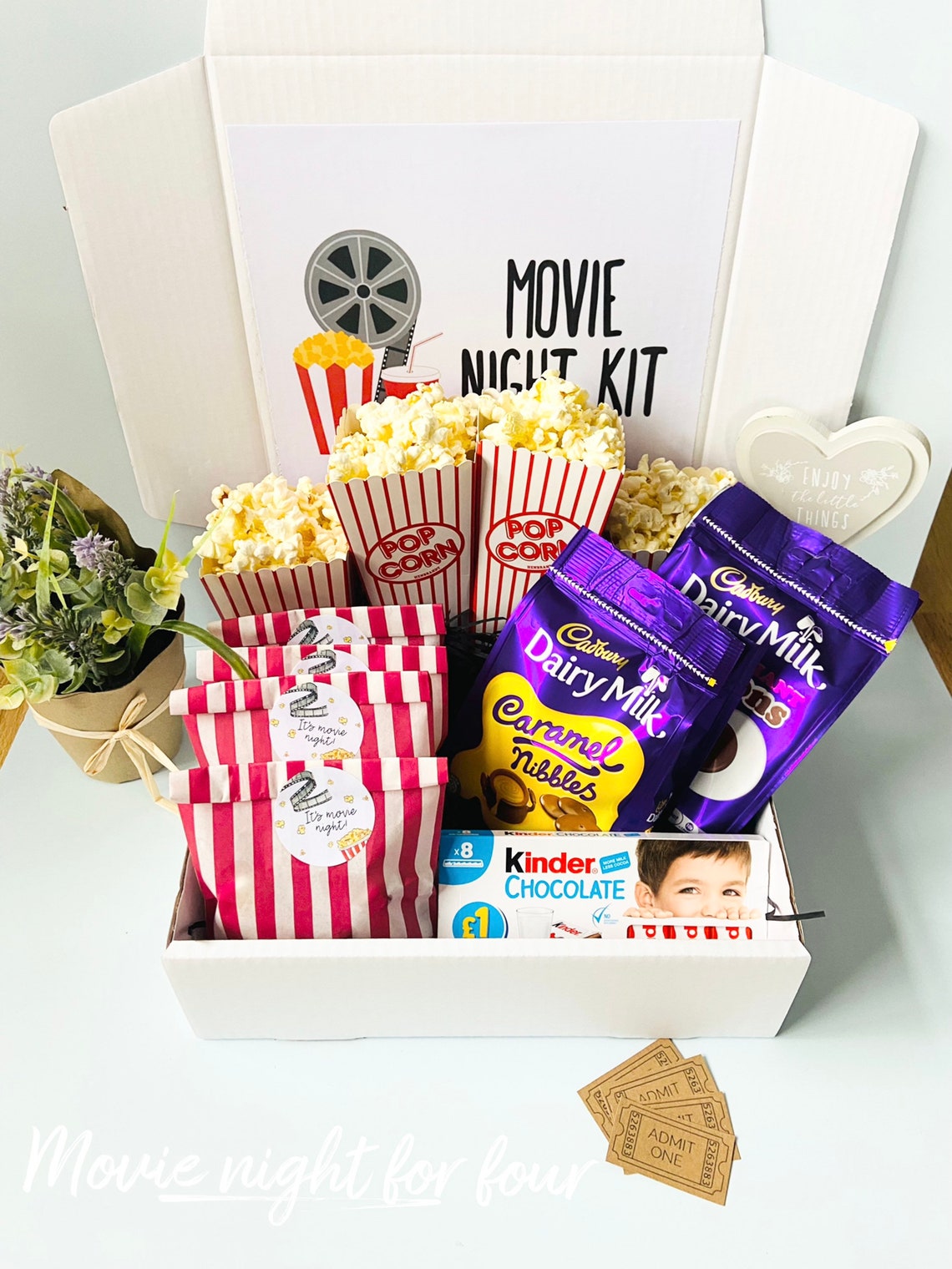Movie Night Hamper Movie Night Kit Date Night Kit Etsy UK