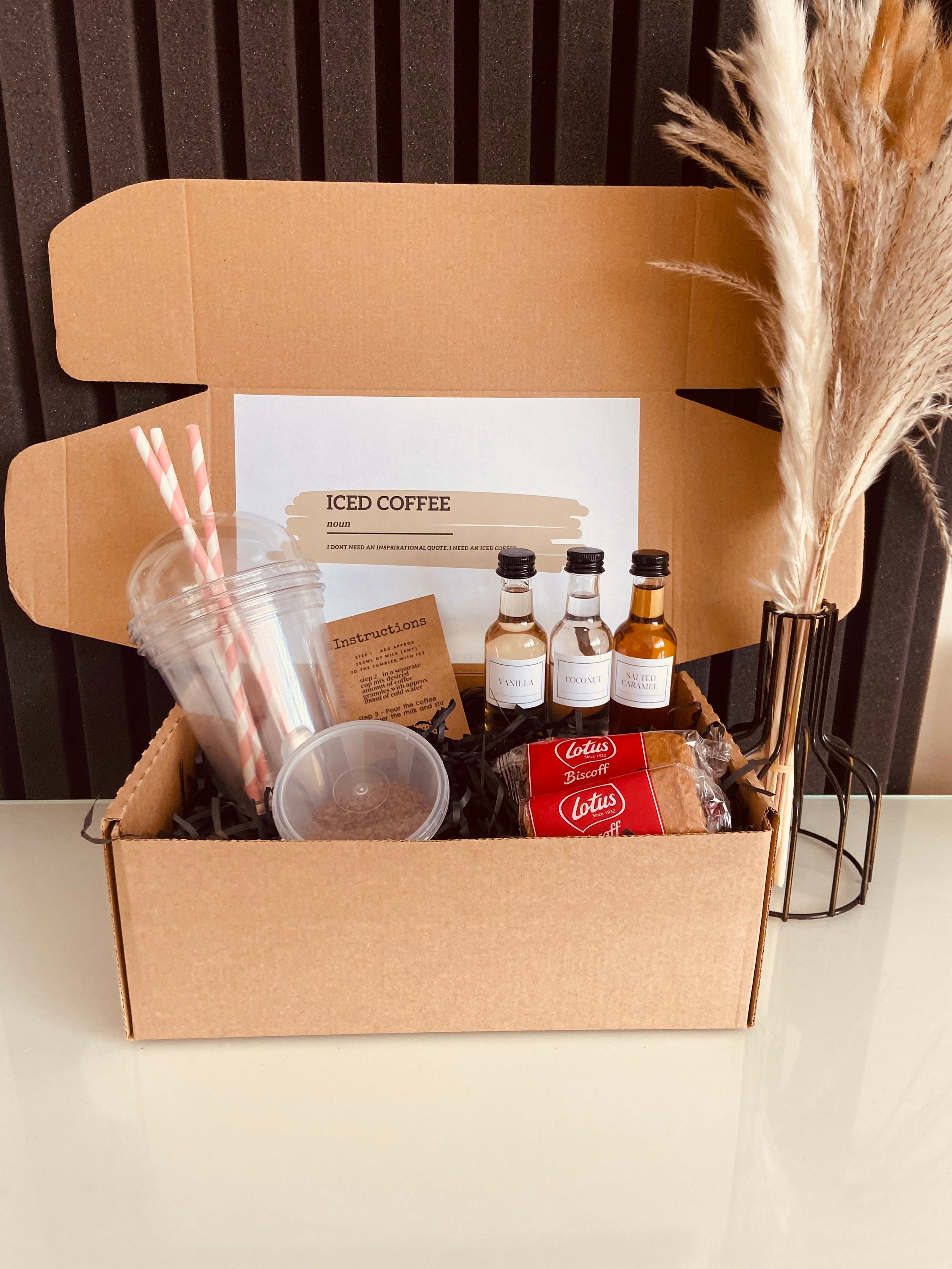 Iced Coffee Gift Set