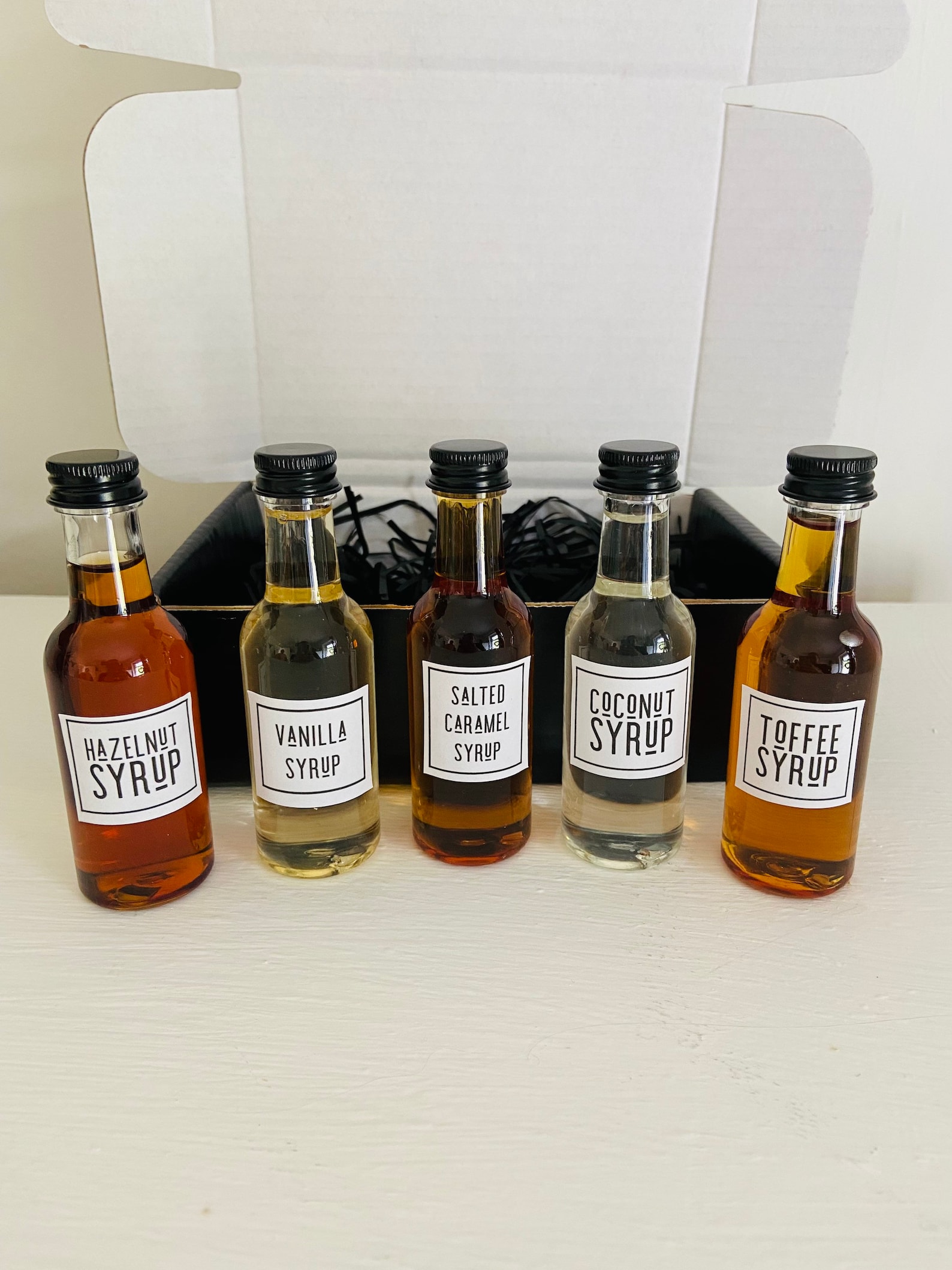 Coffee Syrup Gift Set Iced Coffee Gift Cocktail Gift Etsy