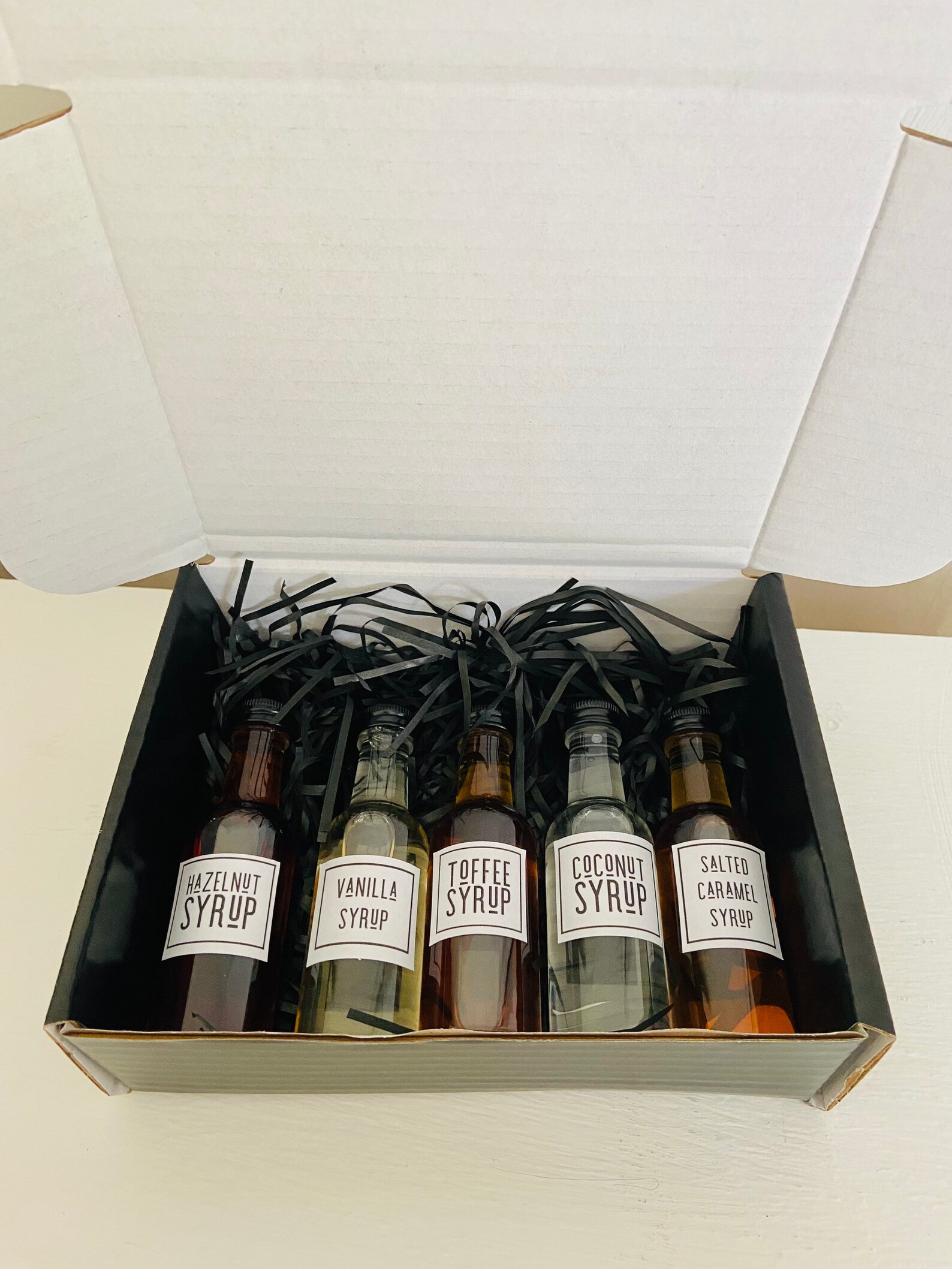 Coffee Syrup Gift Set Iced Coffee Gift Cocktail Gift Etsy