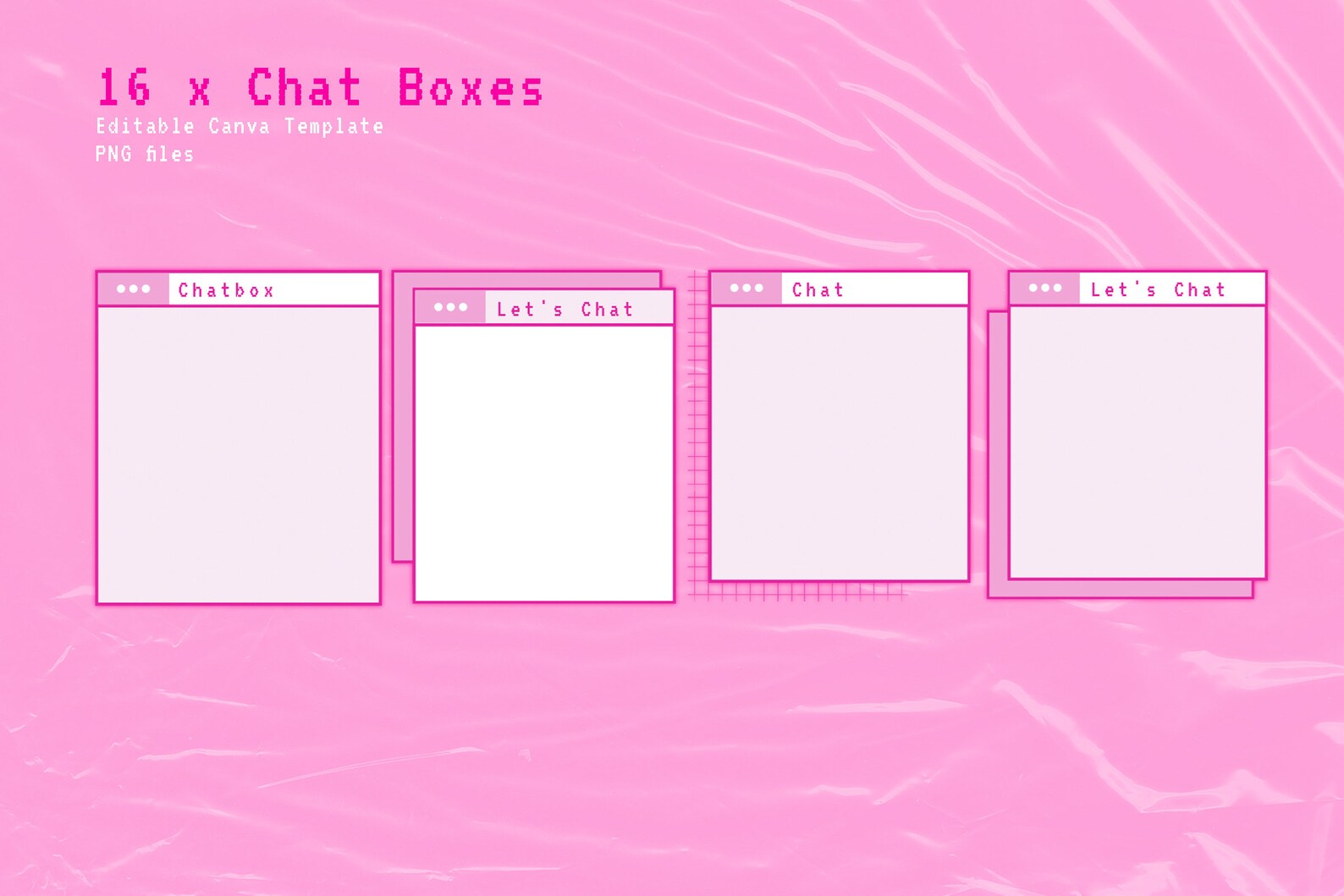 E-Girl Animated Twitch/Streaming Graphics Kit Editable Canva | Etsy