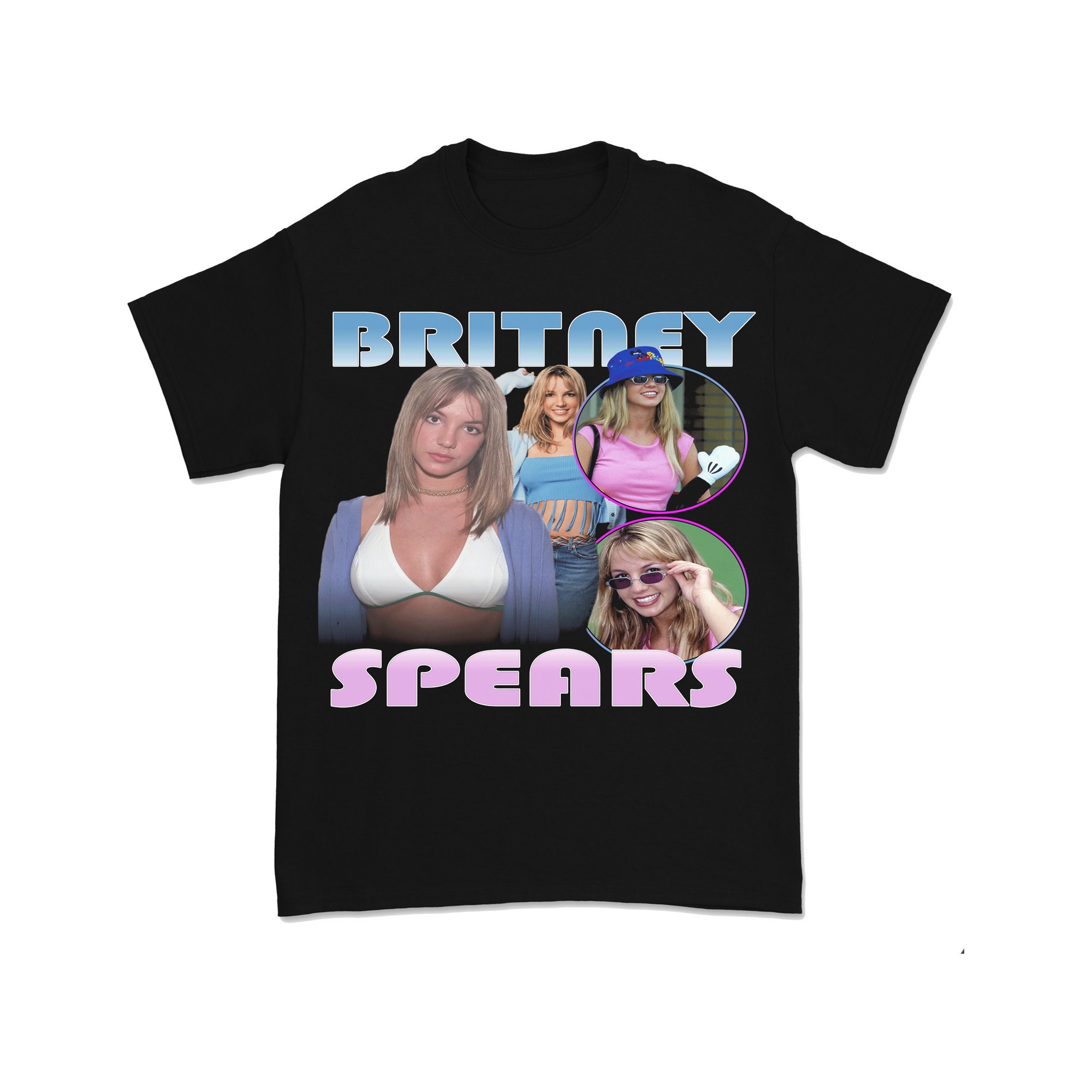 Discover Britney Spears Vintage 90's Bootleg Pop Culture T-Shirt