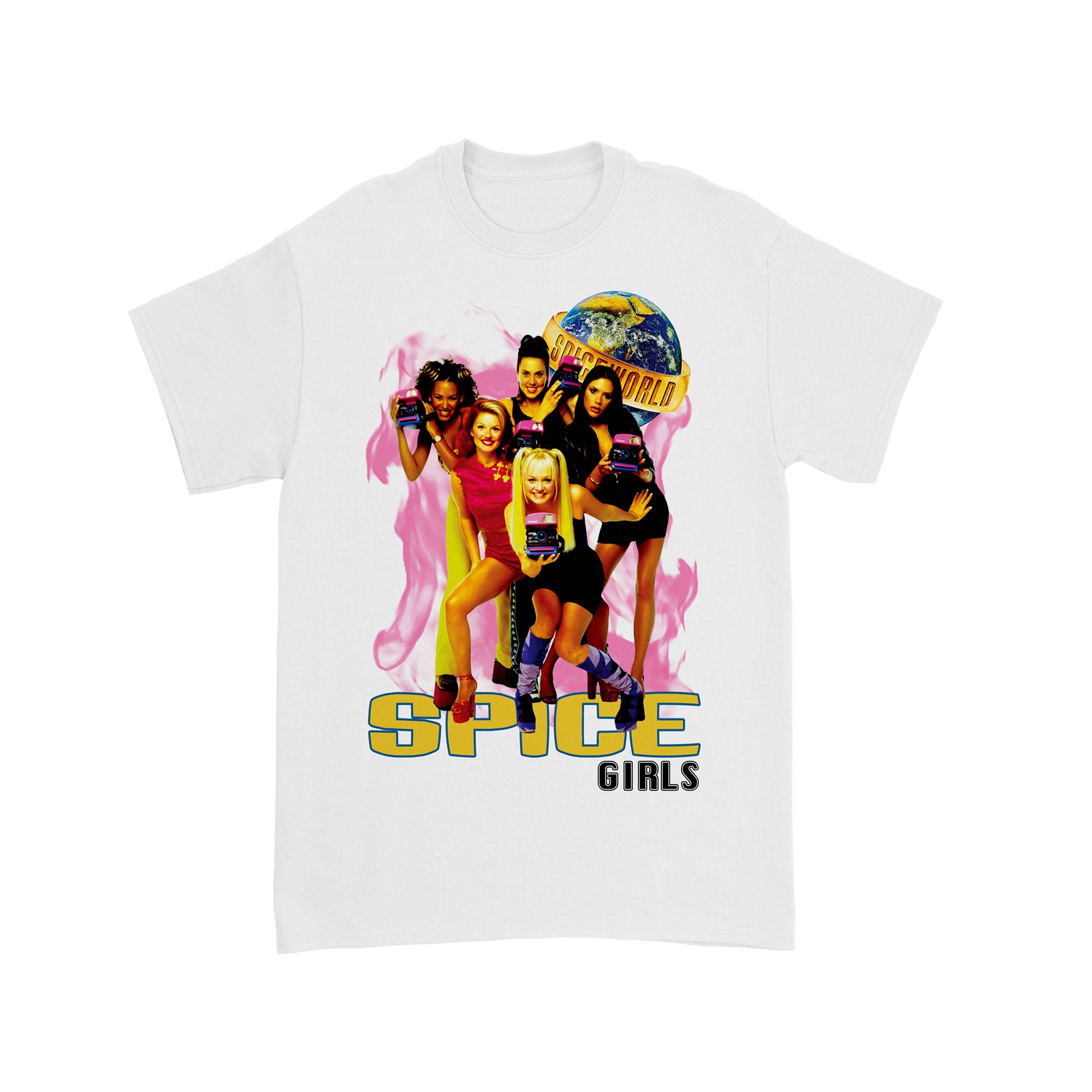 Spice Girls Vintage 90's Style Bootleg Pop Culture T-Shirt