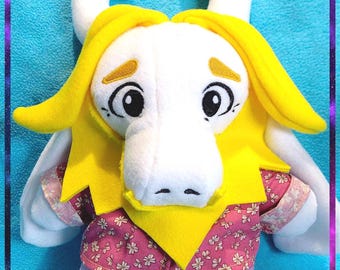 Flower King - Handmade Plush - Gaming Inspired