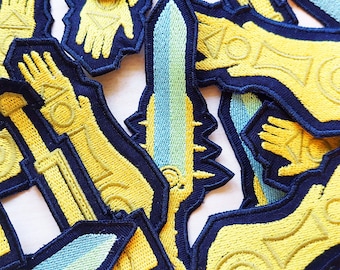Sacred Tools - Embroidered Patch Set