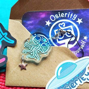 Elden Spirit Jellyfish - Gaming - Mini Acrylic Charm