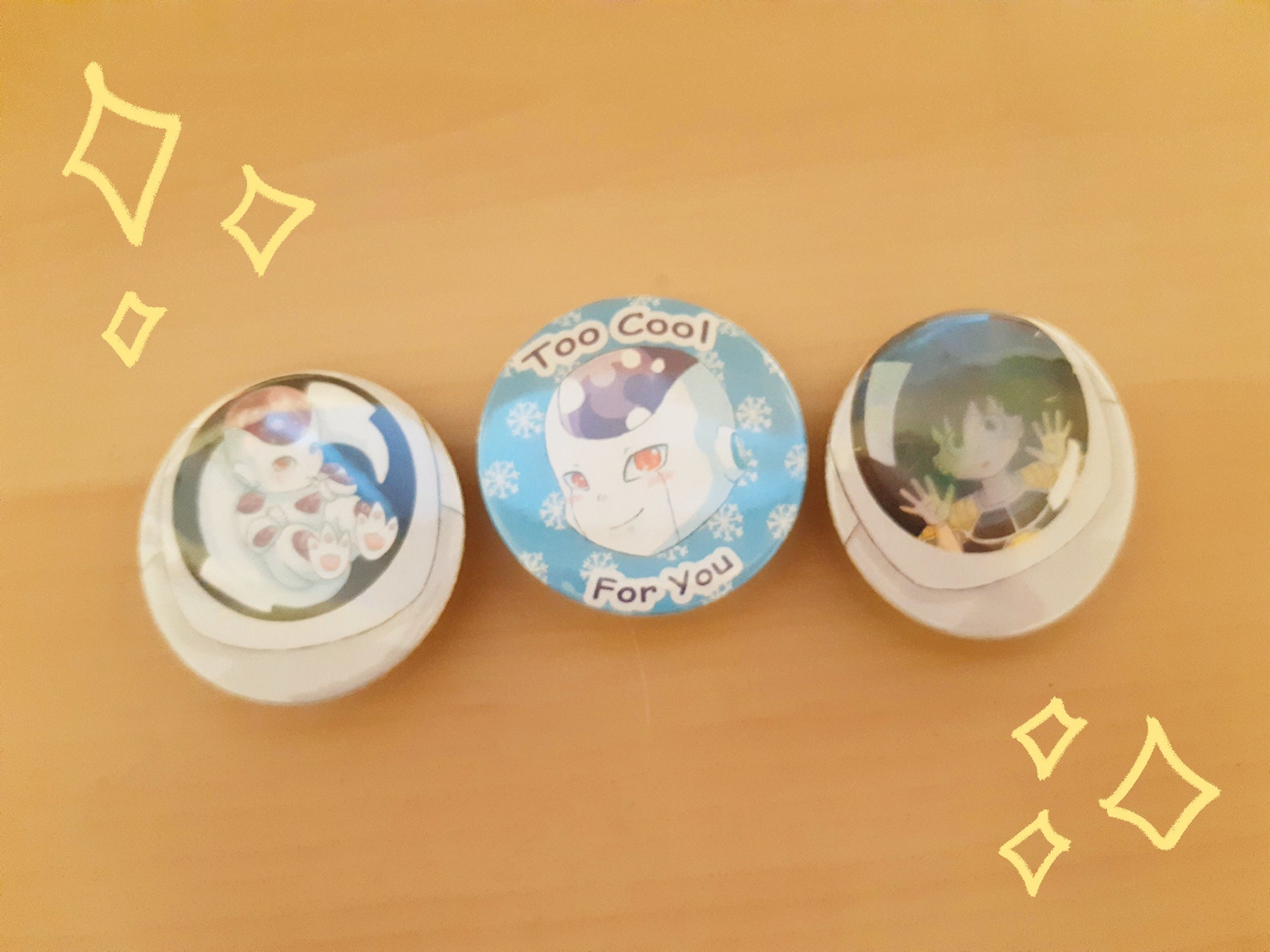 Botones DBZ DBS Insignias Ins litos De Dragon Ball Z Y Etsy