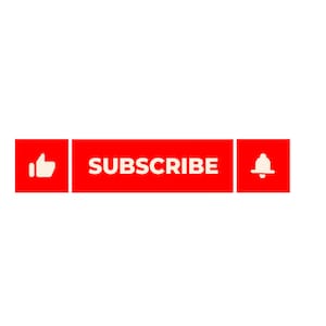 YouTube Subscribe To My Channel Button | Sound Effect Included
