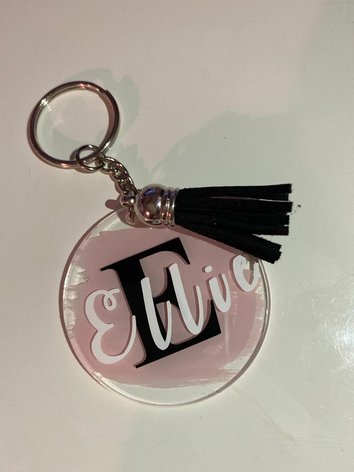 Personalised Key Ring Etsy