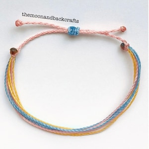 Wax String Anklets
