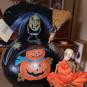 OLD WITCHY BOO and Mr. Bones