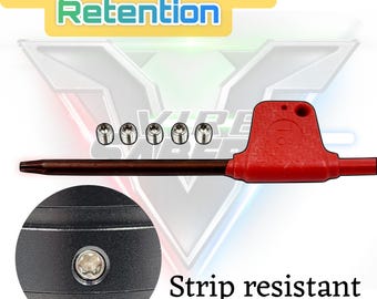 Tornillos prisioneros Torx de retención de la hoja del sable de luz M4