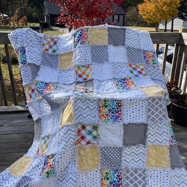 Rag Quilt Etsy