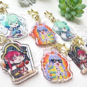 Hololive Acrylic Charms / Keychains