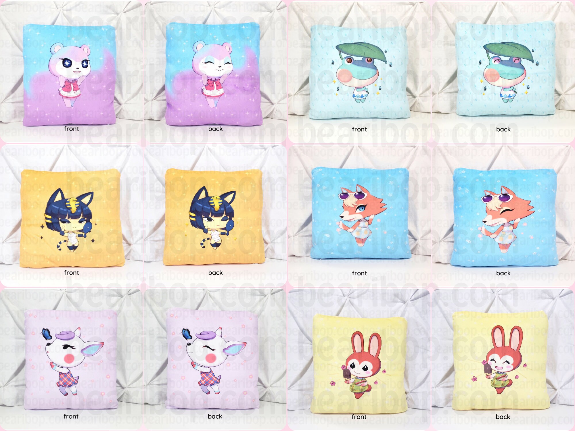 Animal Crossing Pillows Etsy