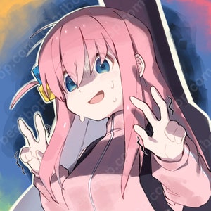 Bocchi the Rock! Art Prints