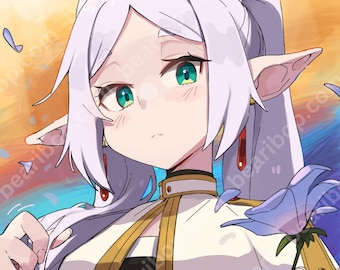 Láminas artísticas de Frieren