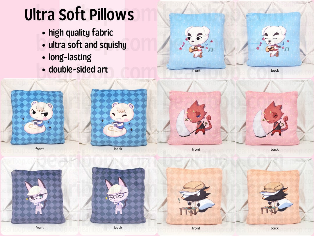 Animal Crossing Pillows Etsy