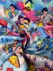 Anime Character Idol Pop Stars Fleece Fabric on minky fabric — thumbnail 5