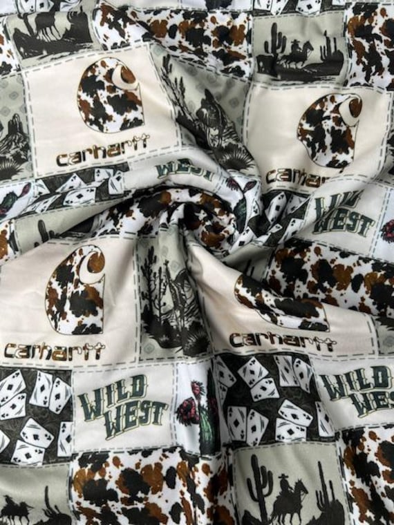Cowhide Country Super Soft Fabric, Super Soft DBP Fabric, Great for Blouses and Dresses and More, Super Soft, Coordinates sold in my store.