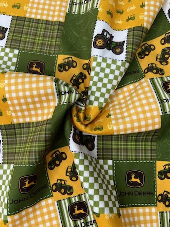 Suede Tractor Fabric on other fabric