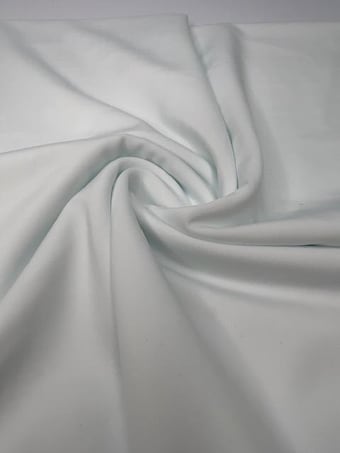 White Swim Nylon Heavy Spandex Fabric - Solid White Stretch Knit for Swimwear & Activewear on swim fabric