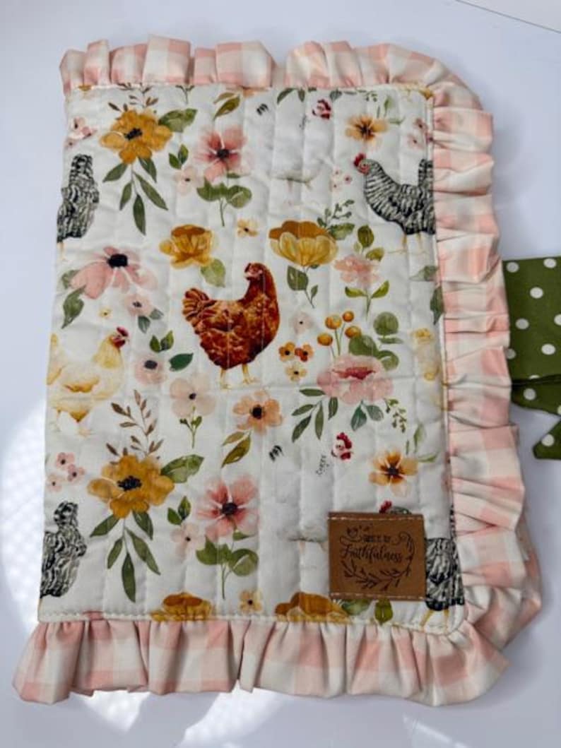 Handmade Quilted Bible Cover — Bible covers, journal covers, handmade unique gifts