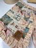 Quilted Bible Cover with Ruffles — Bible covers, journal covers, handmade unique gifts — thumbnail 3