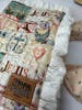 Handcrafted Quilted Bible & Journal Cover — Bible covers, journal covers, handmade unique gifts — thumbnail 1
