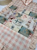Quilted Bible Cover with Ruffles — Bible covers, journal covers, handmade unique gifts — thumbnail 5