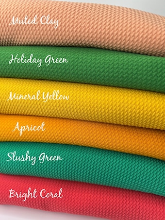 Solid Bullet Knit Fabrics on bullet liverpool knit fabric