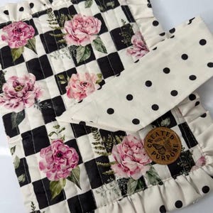 Handmade Quilted Bible Cover, Perfect Gift for the Holidays & More, Rustic Elegance Holiday Bible Custom Bible Cover