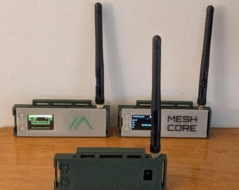 Meshtastic & Meshcore or Reticulum Heltec Dual/Triple T114 Node DUO/TRIFECTA Flip