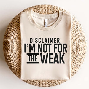 Disclaimer I’m Not For The Weak Svg Png, Entrepreneur Svg, Ceo Svg, Small Business Svg, Motivational Svg, Hustle Svg, Girl Power Svg, Png