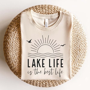 Lake Life Is The Best Life Svg, Summer Lake Vacation Svg, Lake Vibes Svg, Vacation Lake Svg, Cottage Life Svg, Camping Svg, Lake File Cricut