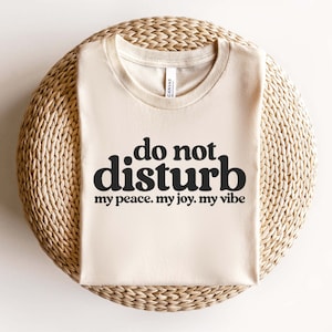 No molestar mi paz mi alegría mi ambiente Svg, cita divertida Svg Png, no molestar mi paz Svg, archivos de corte Svg sarcástico divertido para Cricut