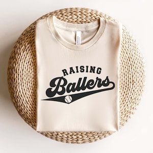 Raising Ballers SVG PNG, Baseball Mom Svg, Baseball Mama Svg, Trendy Baseball Svg, Sports Mom Svg Cut Files For Cricut