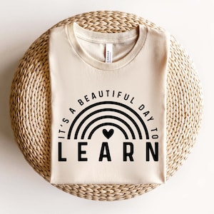 Het is een mooie dag om te leren SVG PNG, Beste Leraar Svg, Leer Svg, Favoriete Leraar Svg, Cadeau voor Leraar, Leraar Shirt Svg Cut Files